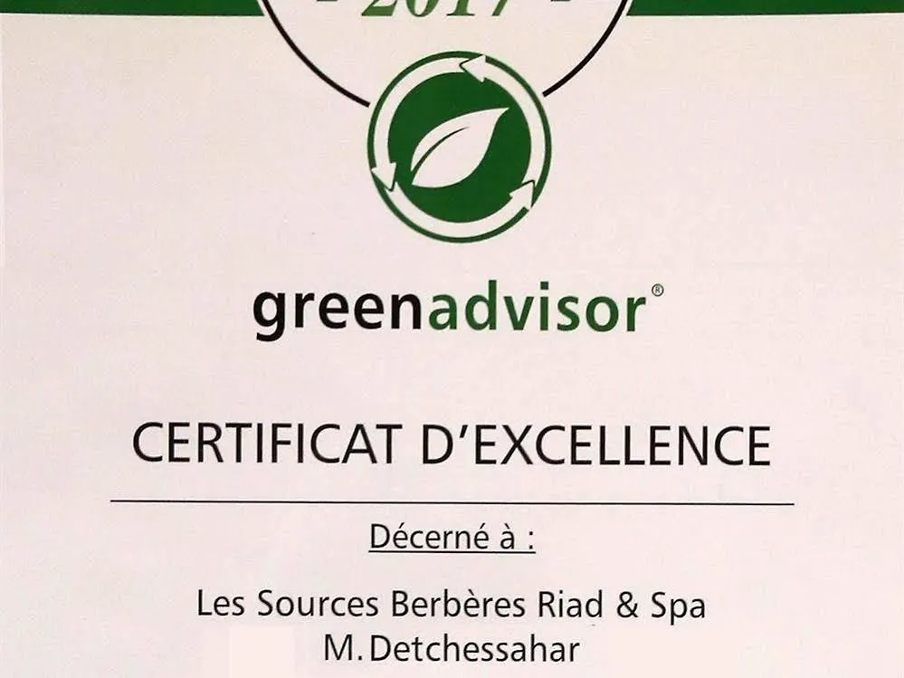 Les Sources Berberes Riad & Spa Marrakesch Marokko